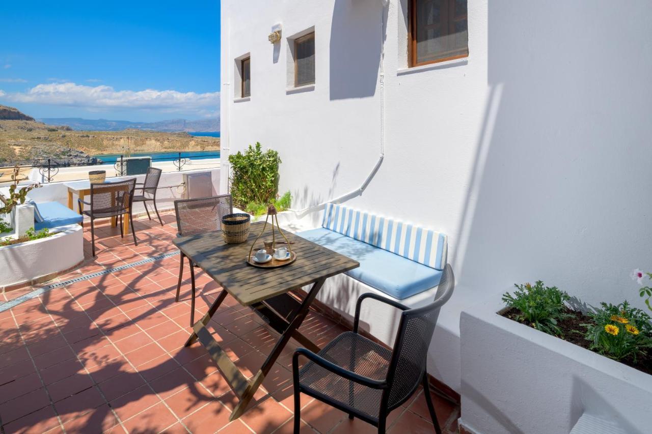Maris Lindos Suites & Apartments Eksteriør bilde