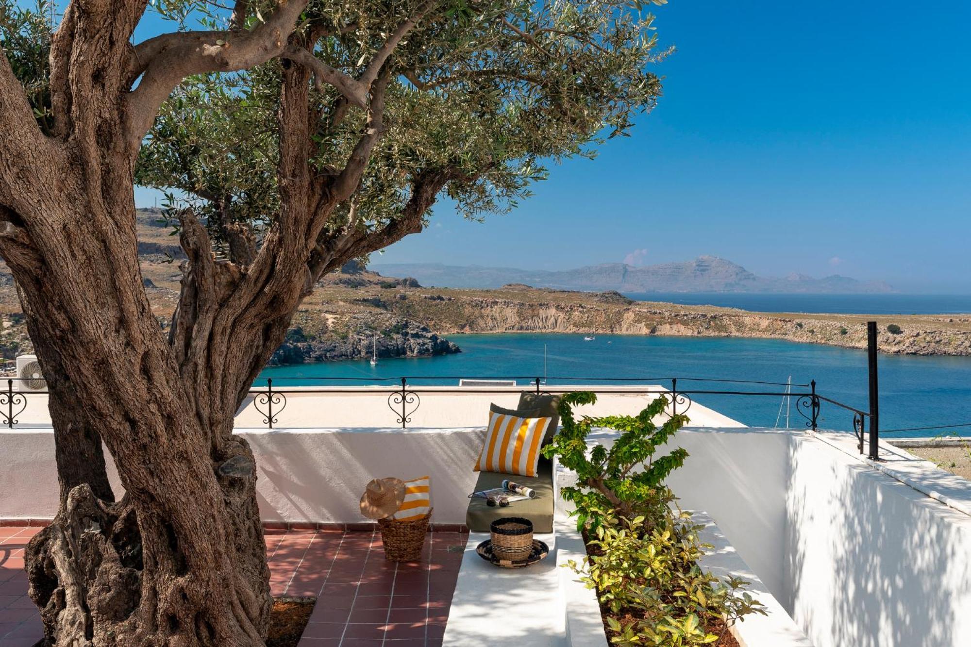 Maris Lindos Suites & Apartments Eksteriør bilde