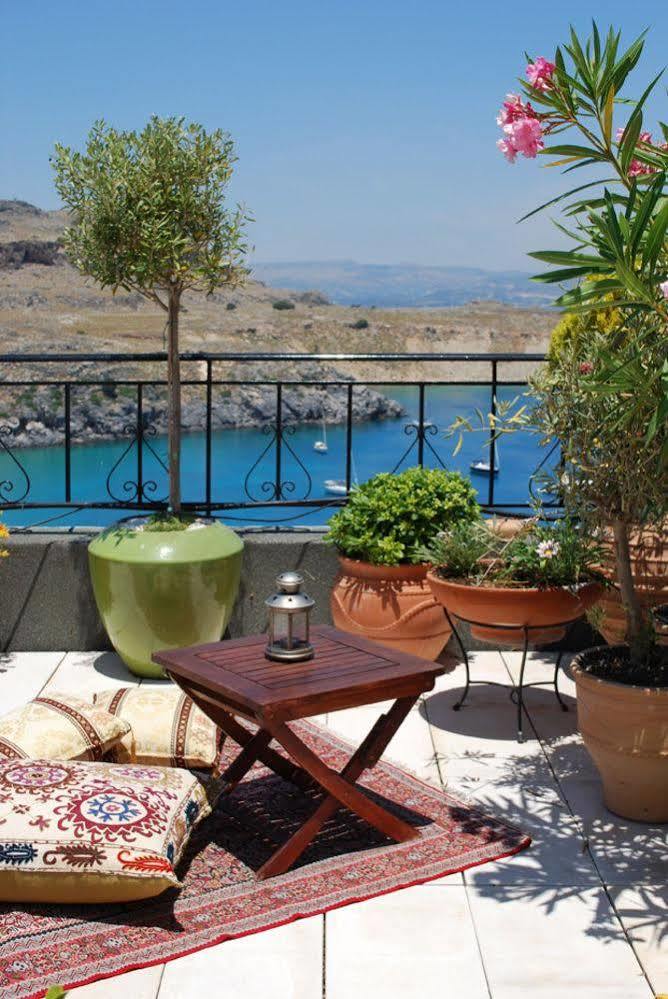 Maris Lindos Suites & Apartments Eksteriør bilde